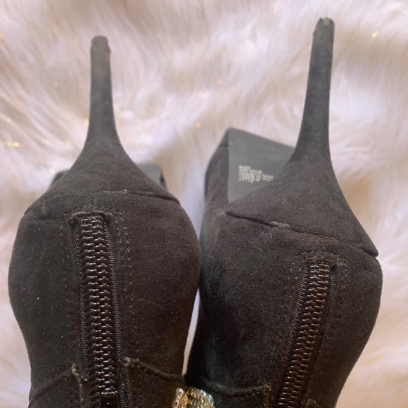 🤩 Stunning open toe Heels Booties Boots - Picture 5 of 6